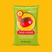 Dog food bag